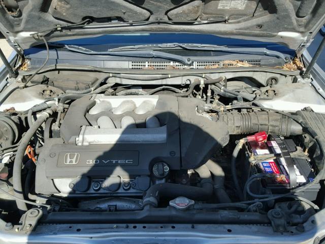 1HGCG165X1A063346 - 2001 HONDA ACCORD EX SILVER photo 7