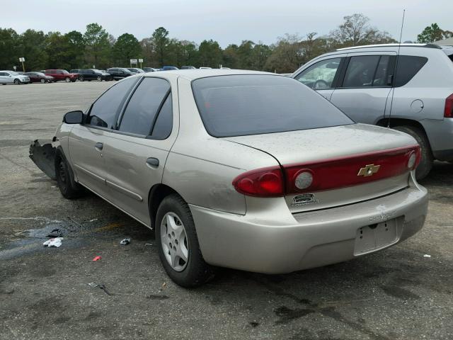 1G1JC52F847149143 - 2004 CHEVROLET CAVALIER GOLD photo 3