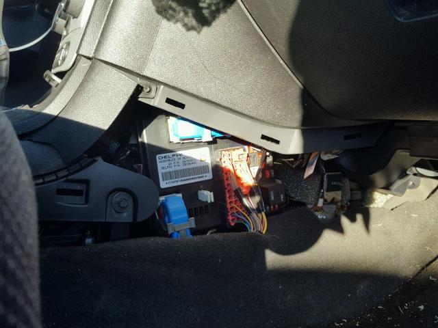 1G1ZH57B99F232443 - 2009 CHEVROLET MALIBU 1LT BLACK photo 10