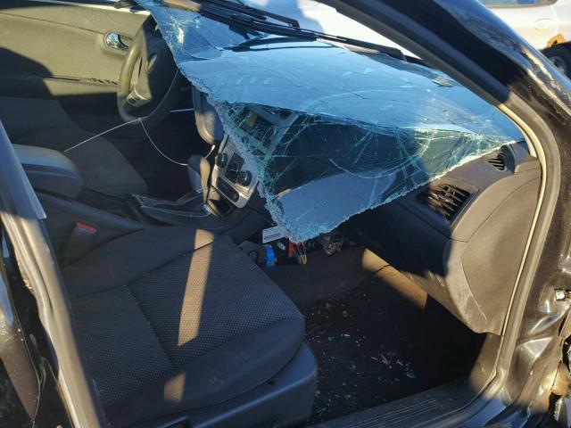 1G1ZH57B99F232443 - 2009 CHEVROLET MALIBU 1LT BLACK photo 5