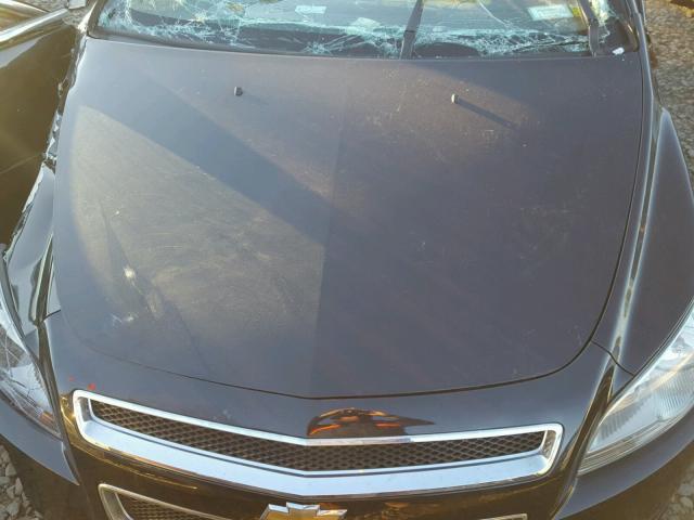 1G1ZH57B99F232443 - 2009 CHEVROLET MALIBU 1LT BLACK photo 7