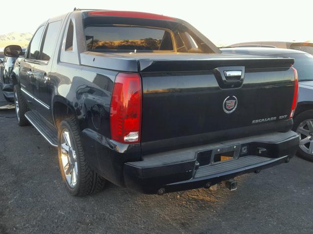 3GYFK62807G216652 - 2007 CADILLAC ESCALADE E BLACK photo 3