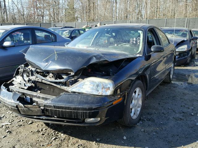 1MEHM55S43A628980 - 2003 MERCURY SABLE LS P BLACK photo 2