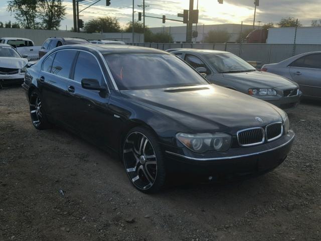 WBAGN63464DS47696 - 2004 BMW 745 LI BLACK photo 1