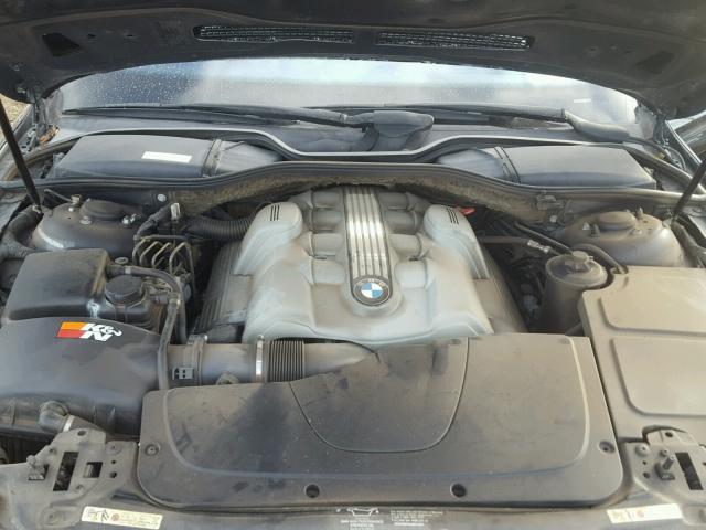 WBAGN63464DS47696 - 2004 BMW 745 LI BLACK photo 7