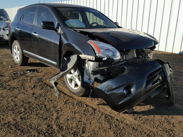 JN8AS5MV9DW608687 - 2013 NISSAN ROGUE S BLACK photo 1