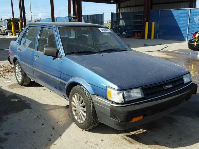 JT2AE83E1H3460122 - 1987 TOYOTA COROLLA LE BLUE photo 1