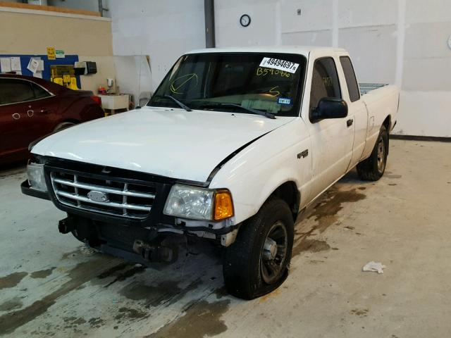 1FTYR14U73PB59086 - 2003 FORD RANGER SUP WHITE photo 2