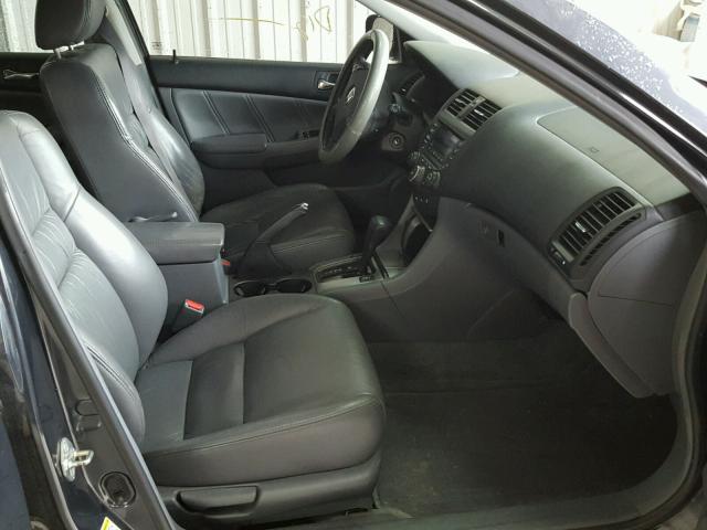 1HGCM56804A170291 - 2004 HONDA ACCORD EX GRAY photo 5