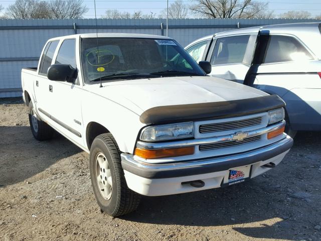 1GCDT13W11K212460 - 2001 CHEVROLET S TRUCK S1 WHITE photo 1