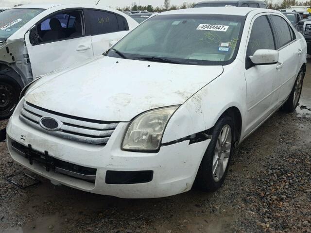 3FAFP08186R105709 - 2006 FORD FUSION SEL WHITE photo 2