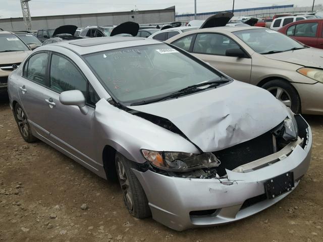 19XFA16909E025942 - 2009 HONDA CIVIC EXL Gümüş foto 1