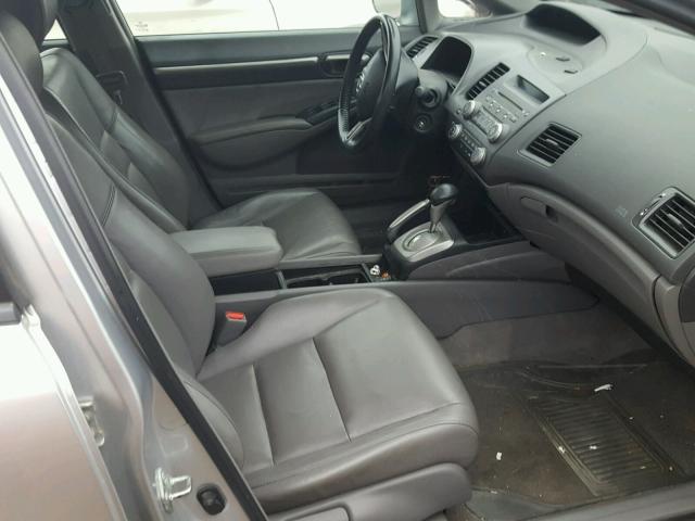 19XFA16909E025942 - 2009 HONDA CIVIC EXL Gümüş foto 5