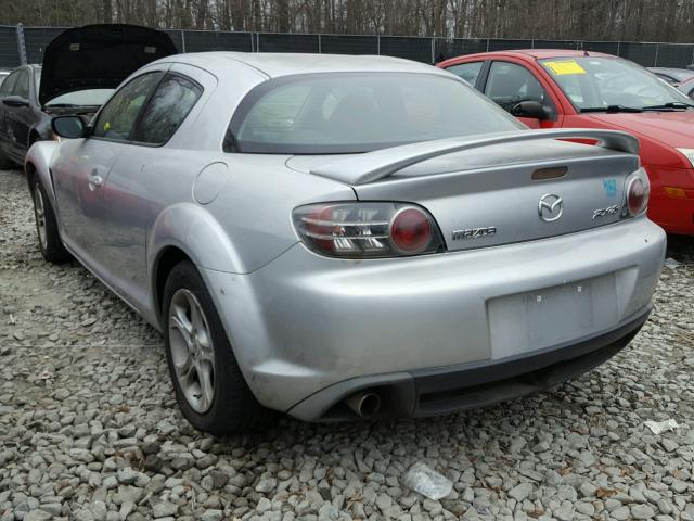 JM1FE173860202465 - 2006 MAZDA RX8 SILVER photo 3