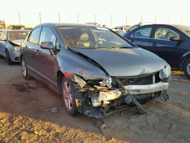 2HGFA16938H519099 - 2008 HONDA CIVIC EXL GRAY photo 1