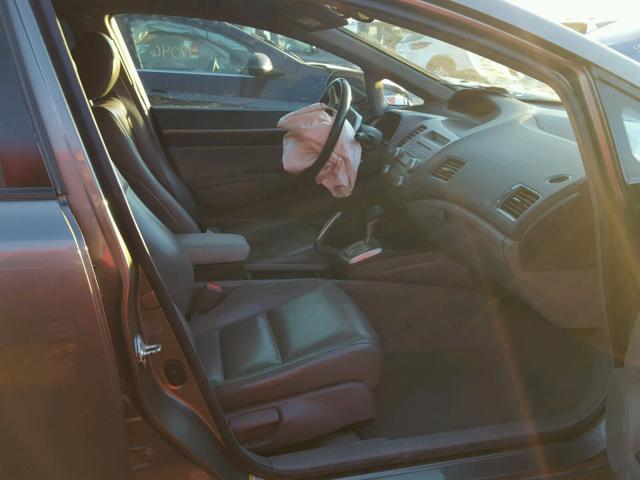 2HGFA16938H519099 - 2008 HONDA CIVIC EXL ნაცრისფერი ფოტო 5