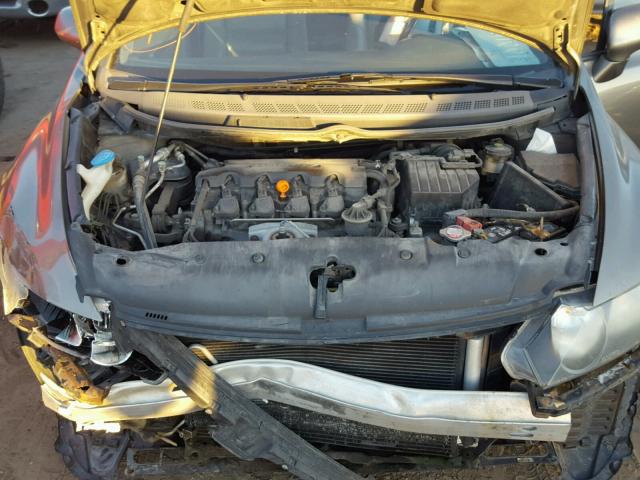 2HGFA16938H519099 - 2008 HONDA CIVIC EXL ნაცრისფერი ფოტო 7