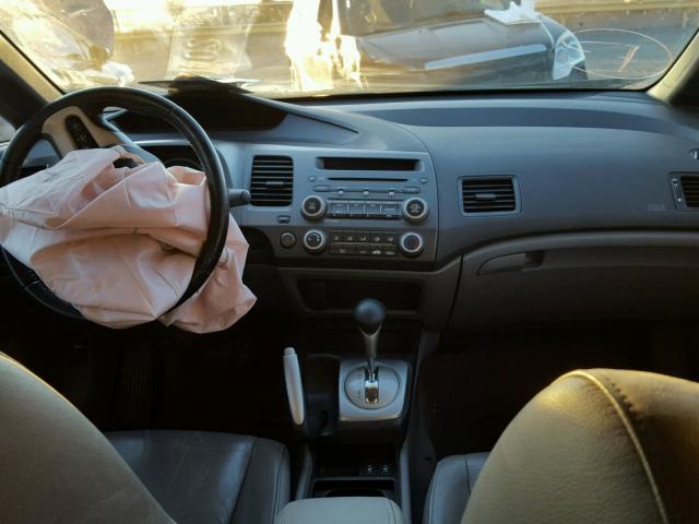 2HGFA16938H519099 - 2008 HONDA CIVIC EXL ნაცრისფერი ფოტო 9