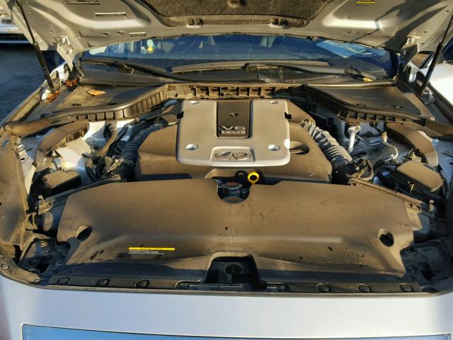 JN1BV7AR7EM699565 - 2014 INFINITI Q50 BASE Сріблястий фото 7