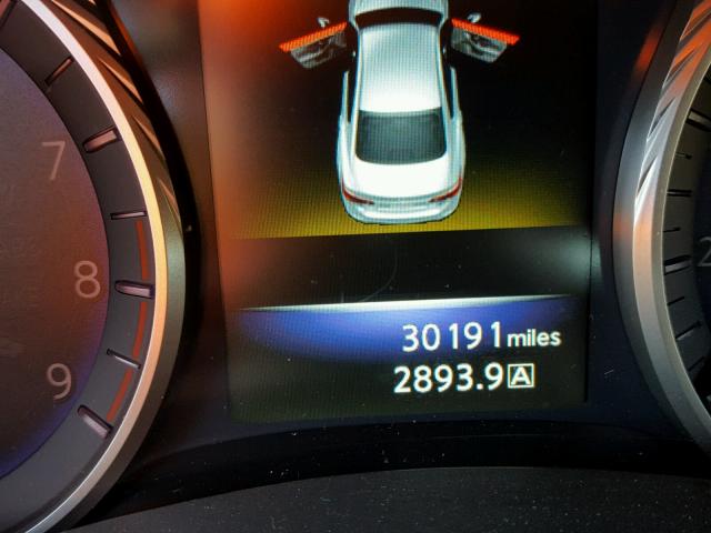 JN1BV7AR7EM699565 - 2014 INFINITI Q50 BASE Сріблястий фото 8