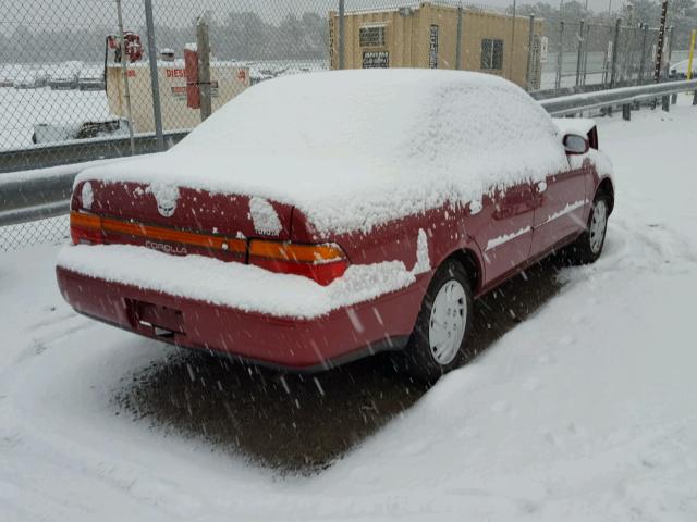 2T1AE00E4PC029910 - 1993 TOYOTA COROLLA LE 红色 照片 4