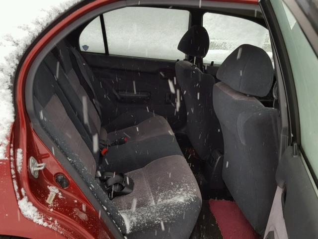 2T1AE00E4PC029910 - 1993 TOYOTA COROLLA LE 红色 照片 6