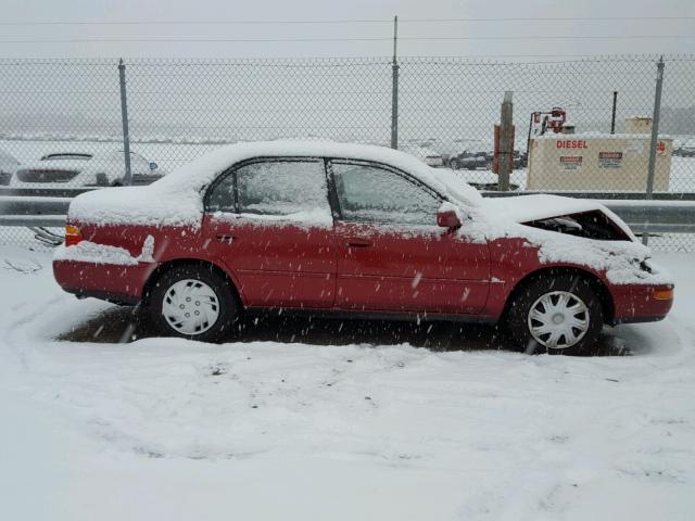 2T1AE00E4PC029910 - 1993 TOYOTA COROLLA LE 红色 照片 9