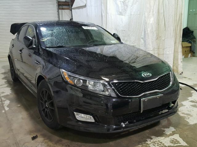 5XXGM4A73EG272537 - 2014 KIA OPTIMA LX BLACK photo 1