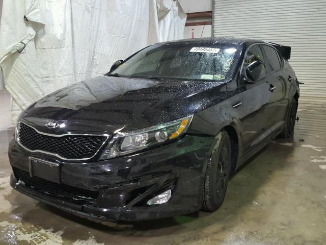 5XXGM4A73EG272537 - 2014 KIA OPTIMA LX BLACK photo 2