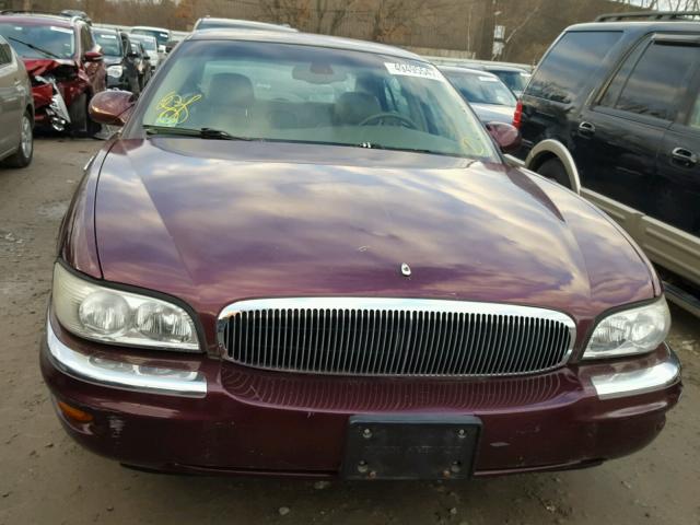 1G4CW54KX54102342 - 2005 BUICK PARK AVENU BURGUNDY photo 9