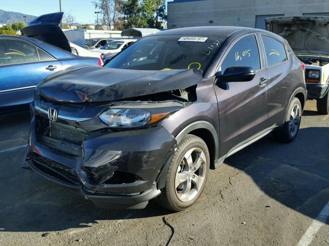 3CZRU5H52GM754950 - 2016 HONDA HR-V EX CHARCOAL photo 2