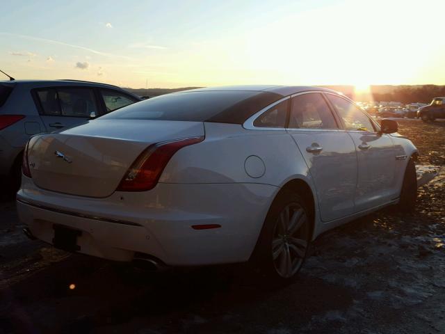 SAJWA1CB7BLV03876 - 2011 JAGUAR XJ WHITE photo 4