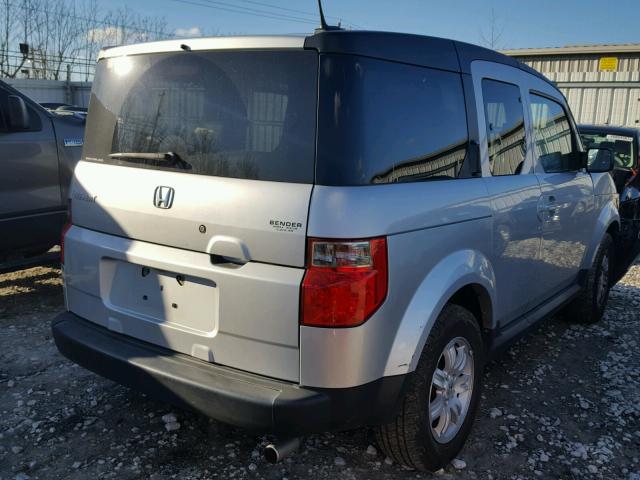 5J6YH28716L003161 - 2006 HONDA ELEMENT EX SILVER photo 4