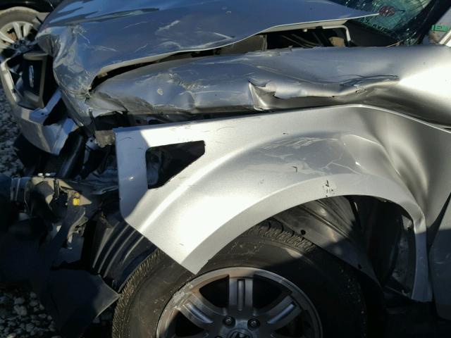 5J6YH28716L003161 - 2006 HONDA ELEMENT EX SILVER photo 9