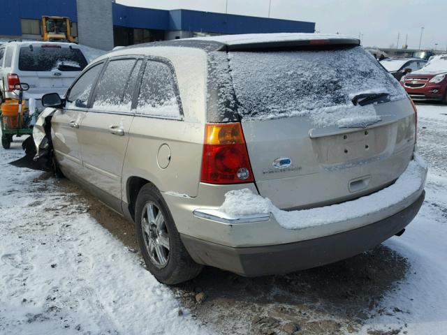 2C8GF68464R646712 - 2004 CHRYSLER PACIFICA TAN photo 3