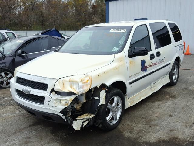 1GBDV13L36D204134 - 2006 CHEVROLET UPLANDER I WHITE photo 2