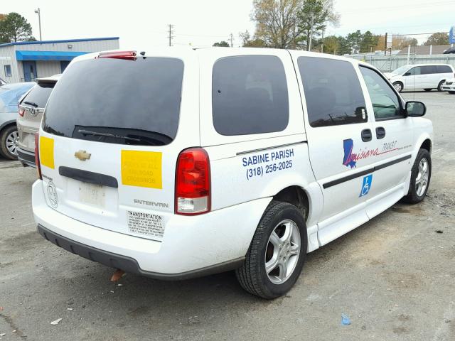 1GBDV13L36D204134 - 2006 CHEVROLET UPLANDER I თეთრი ფოტო 4