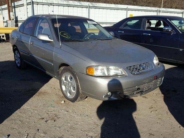 3N1CB51D83L809696 - 2003 NISSAN SENTRA XE GRAY photo 1