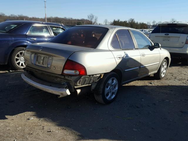 3N1CB51D83L809696 - 2003 NISSAN SENTRA XE GRAY photo 4