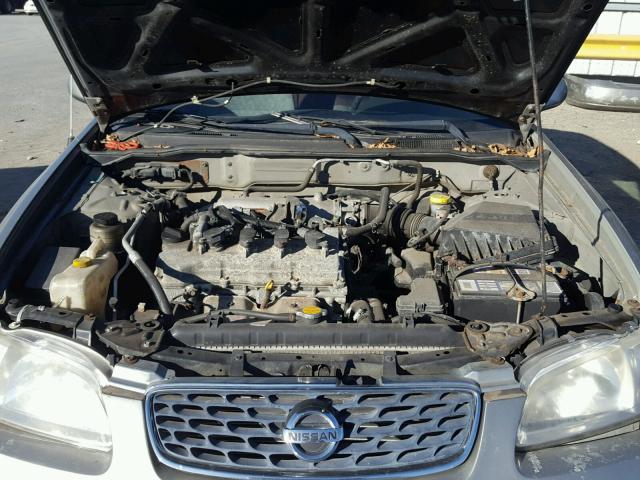 3N1CB51D83L809696 - 2003 NISSAN SENTRA XE GRAY photo 7