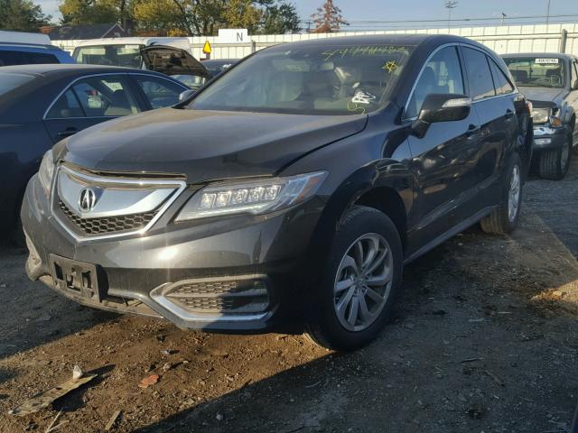 5J8TB4H3XJL025678 - 2018 ACURA RDX BASE BLACK photo 2