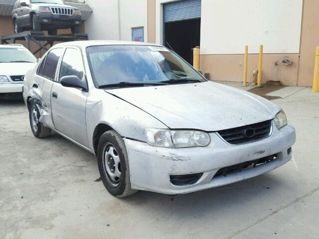 1NXBR12E42Z607085 - 2002 TOYOTA COROLLA CE SILVER photo 1