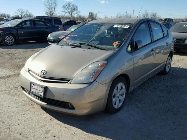 JTDKB20U167534917 - 2006 TOYOTA PRIUS BEIGE photo 2