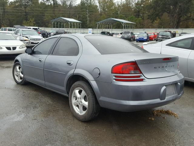 1B3EL46X26N150407 - 2006 DODGE STRATUS SX BLUE photo 3