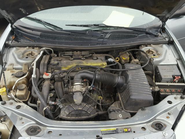 1B3EL46X26N150407 - 2006 DODGE STRATUS SX BLUE photo 7