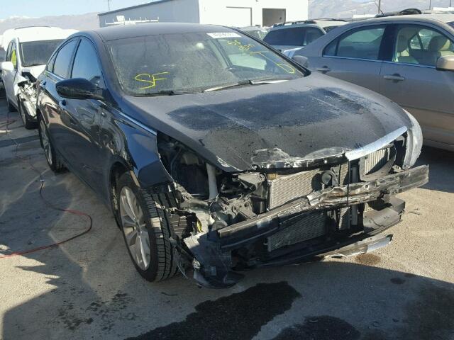 5NPEC4ABXCH400711 - 2012 HYUNDAI SONATA SE BLACK photo 1