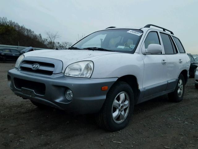 KM8SC73EX5U895461 - 2005 HYUNDAI SANTA FE G WHITE photo 2