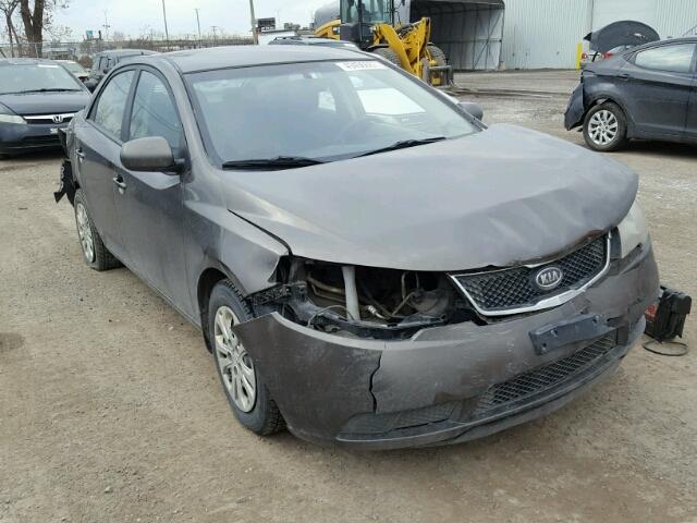 KNAFT4A20A5248632 - 2010 KIA FORTE LX GRAY photo 1