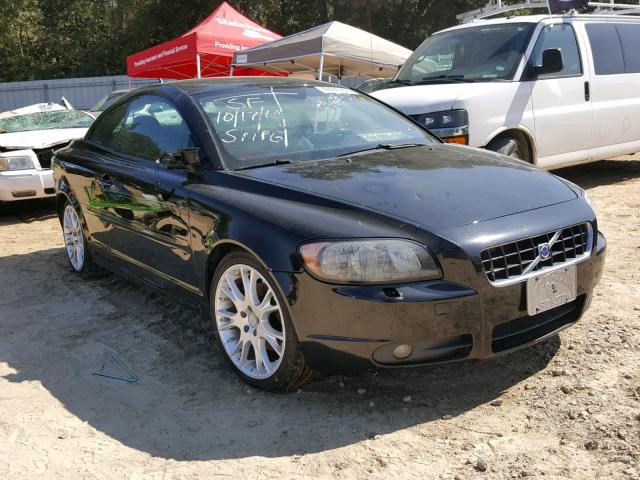 YV1MC682X7J010695 - 2007 VOLVO C70 T5 BLACK photo 1