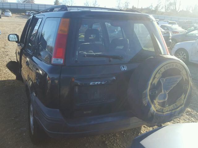 JHLRD1848XC042520 - 1999 HONDA CR-V LX BLACK photo 3